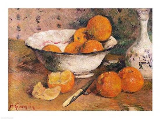 Still life with Oranges, 1881 Poster