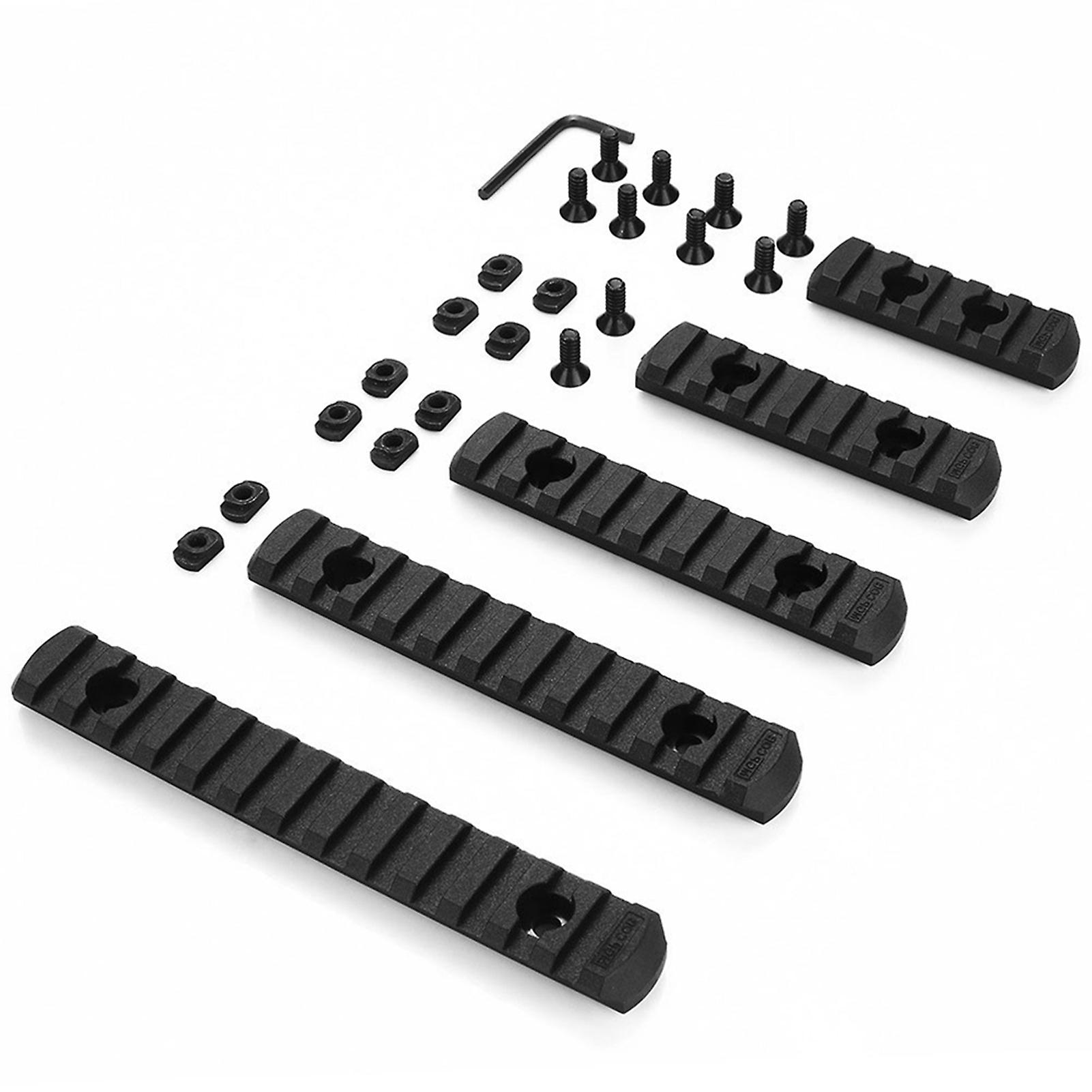 M Lok Picatinny Rail 5 7 9 11 13 Slots Mlok Scope Mount Weaver Nylon Picatinny Side Rails