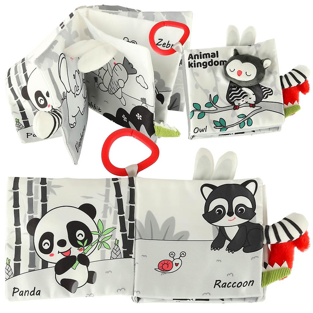 Sensorisk bok mjuka djursvansar uggla