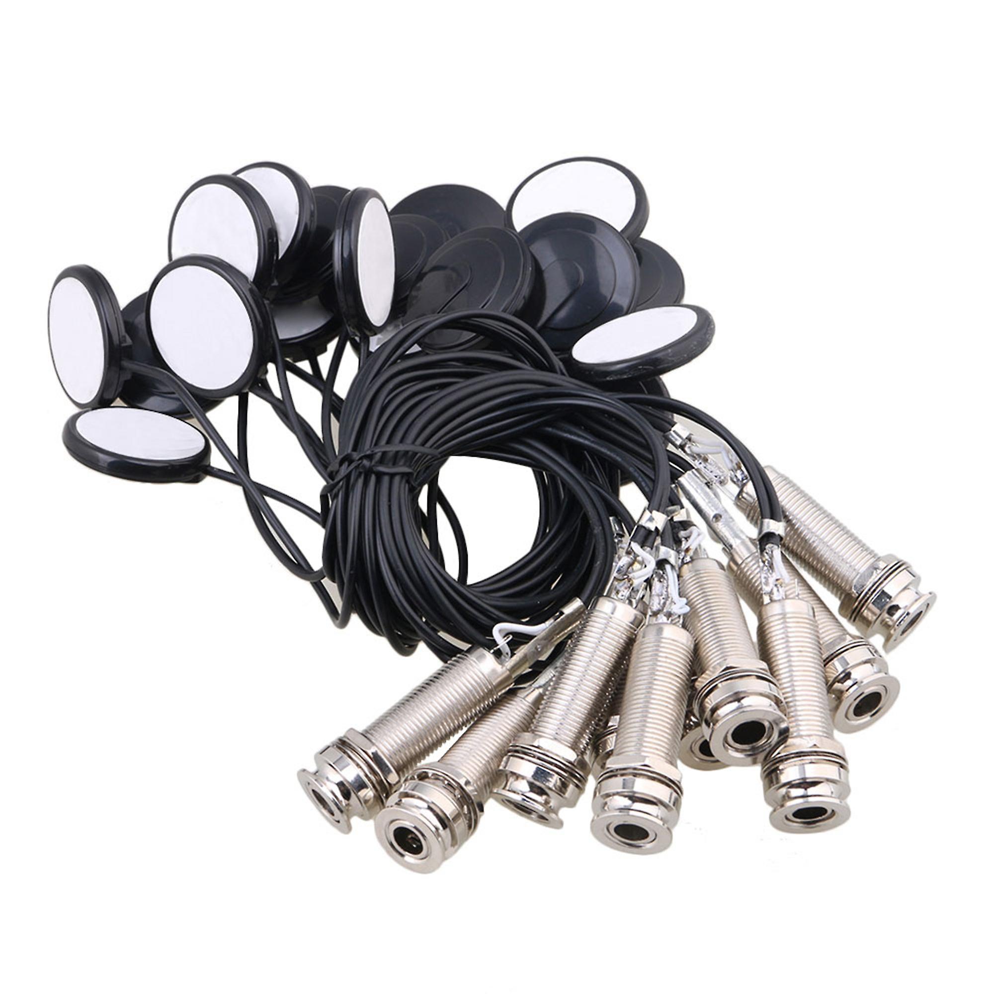 High Ohmic Mandolin Internal Mounted Dual Sensor Pickup Pack of 20 Black