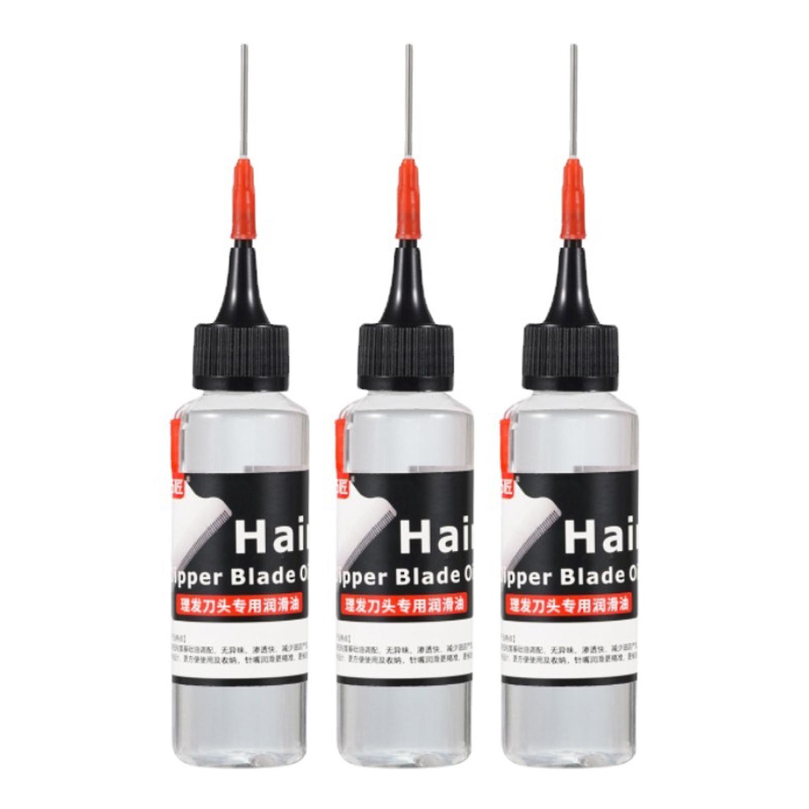 Huile de tondeuse à cheveux lubrifiante Huile de tondeuse à cheveux de prévention de la rouille durable Huile de lame pour toutes les tondeuses à cheveux électriques