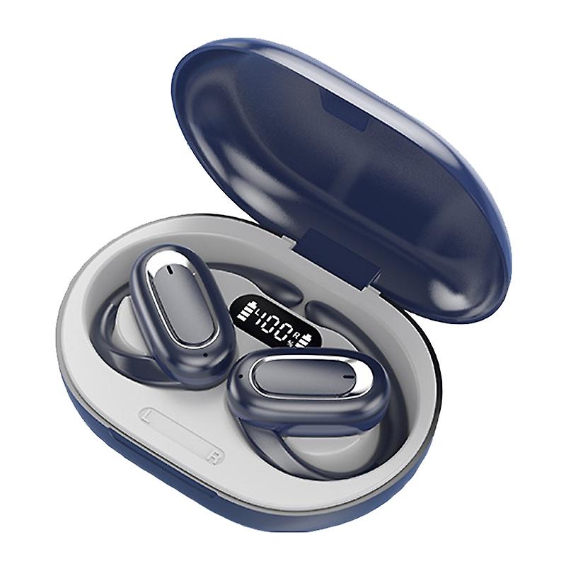 T35 OWS Ear-hook Call Noise Reduction Bluetooth Earphones Blue