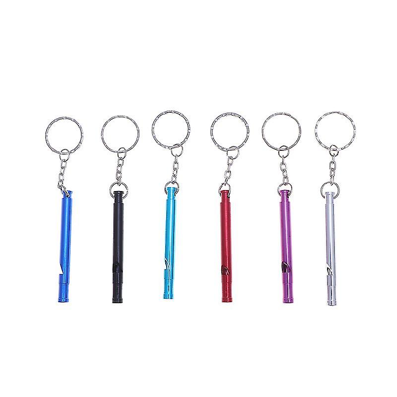 6pcs Outdoor Survival Whistle