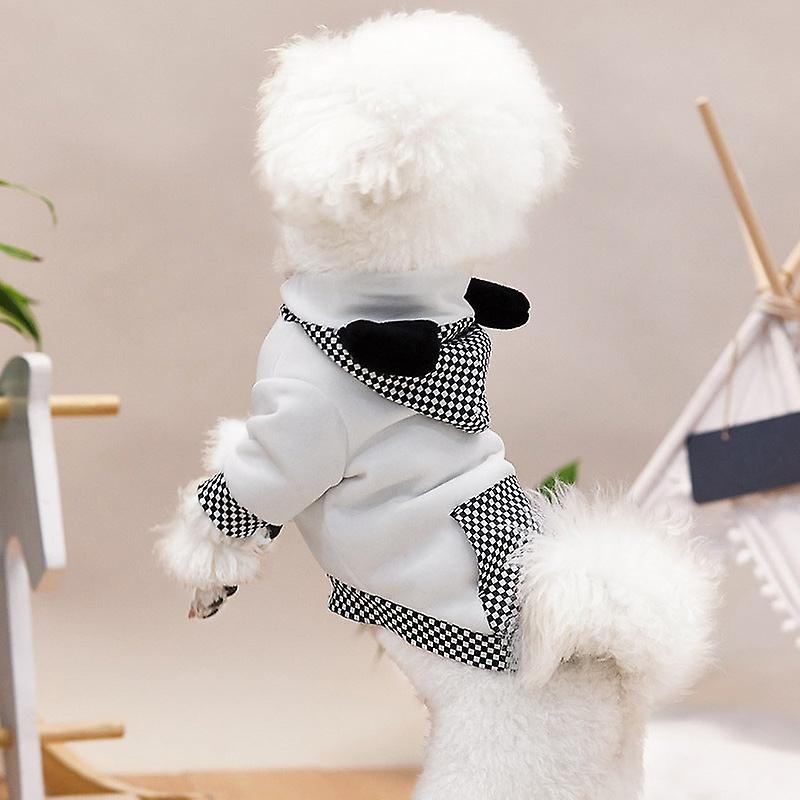 Roupas de estimação Outono E Inverno Roupas de cachorro Suéter com capuz