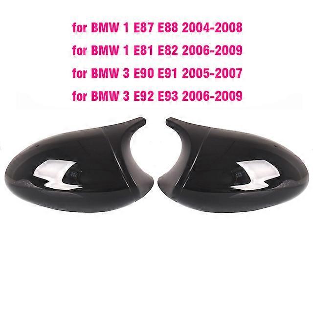 Replacement Rearview Side Mirror Covers Cap For BMW E90 E91 E92 E93 E81 E87 E82 E88 3 1 Series M Accessories Carbon Fiber Gloss