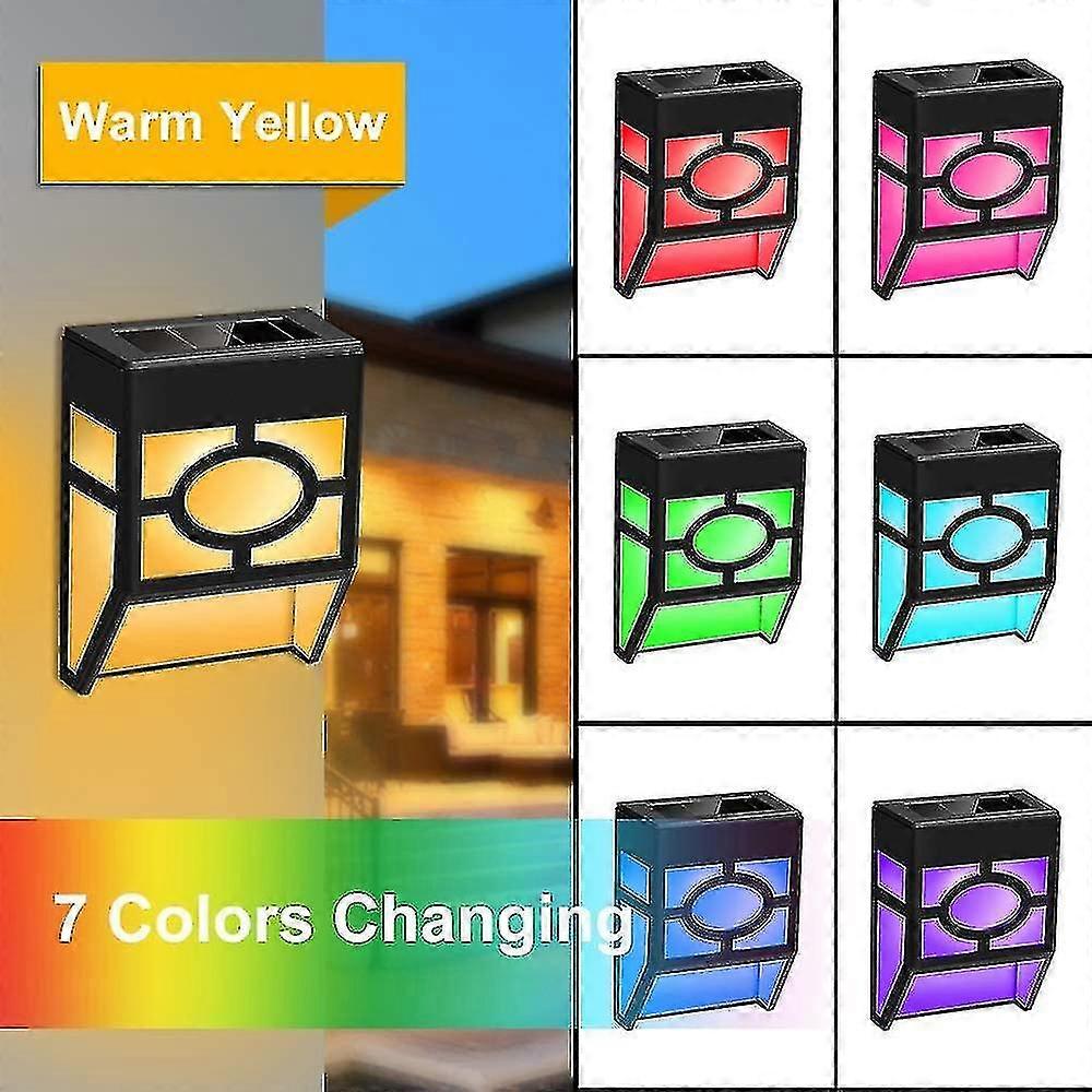 Solar Wall Lights For Outdoor Use, Solar Powered