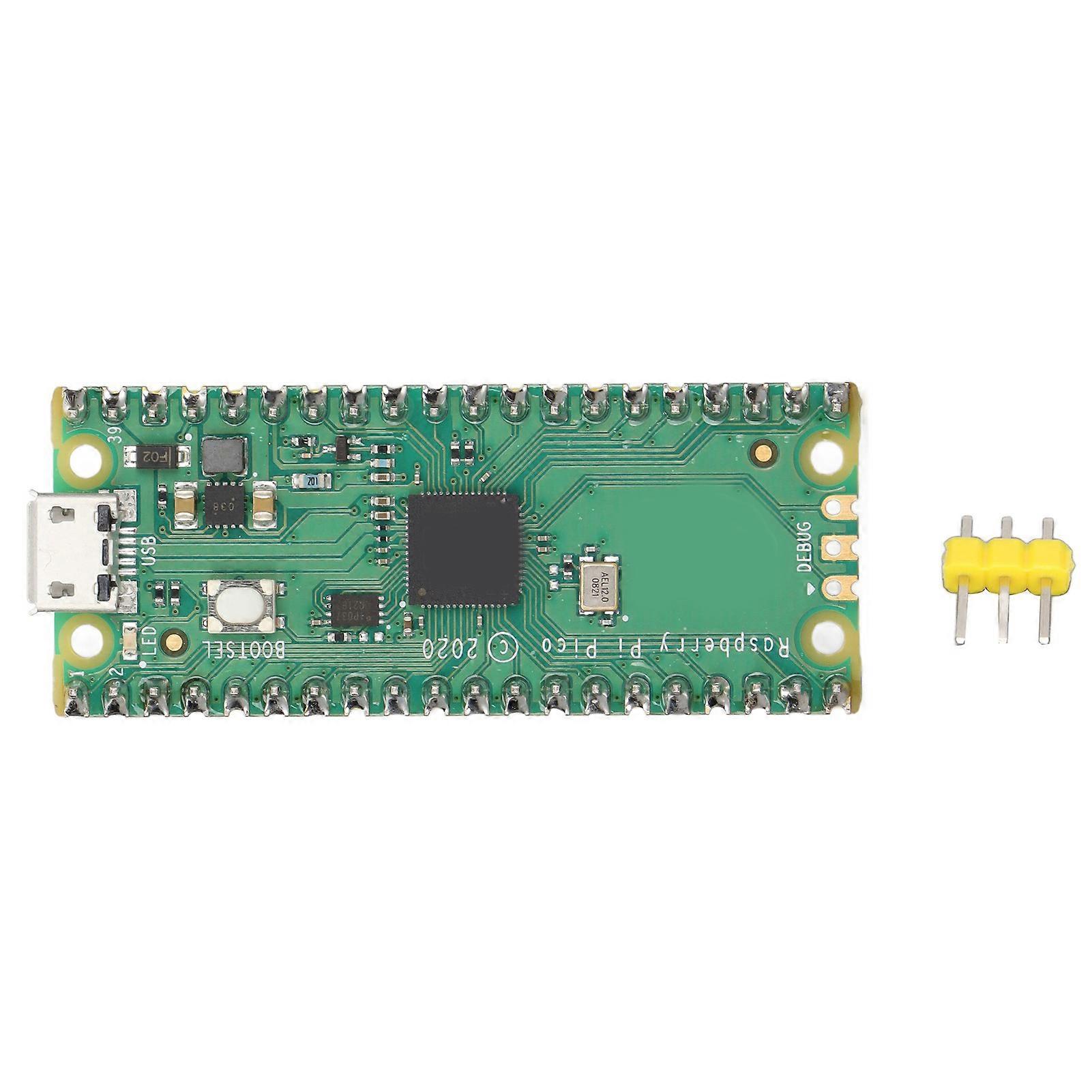 For RPI Development Board Dual Core Processor Fast Storage Advanced Chip Programmable Microcontroller Development BoardFor RPI Pico(with Soldered Head