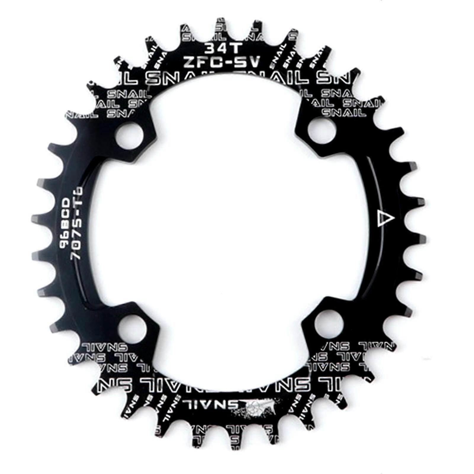 32t/34t/36t/38t 104bcd ποδήλατο Mtb οβάλ στενή ευρεία αλυσίδα