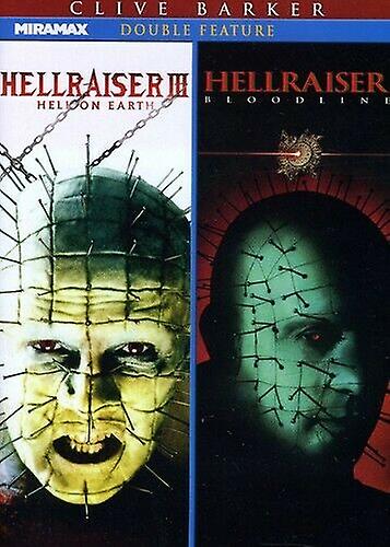 Hellraiser 3 Hell on Earth amp Hellraiser DVD - Region 2