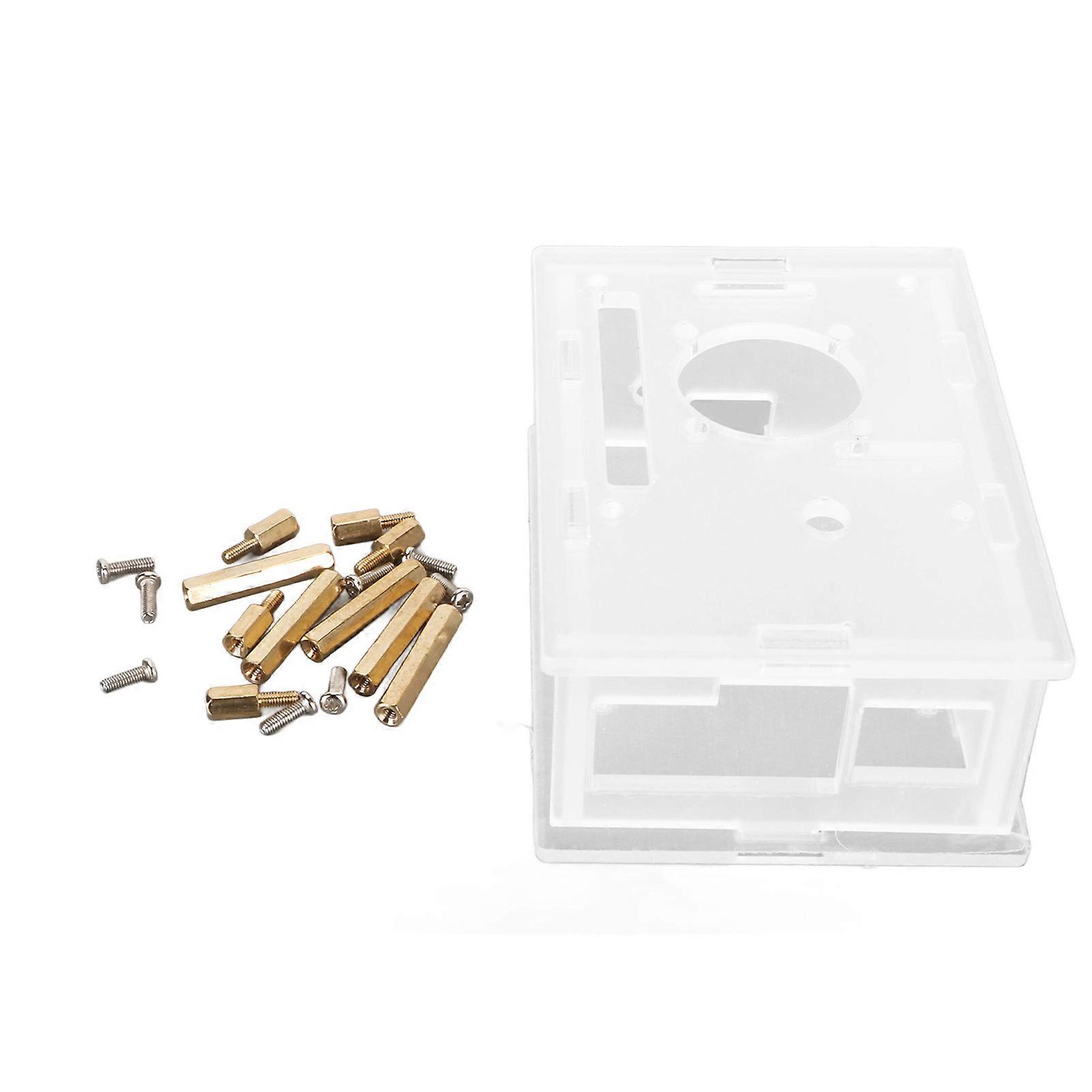 Development Board Clear Enclosure Transparent Outer Shell Acrylic Protective Case for Orange Pi 3B