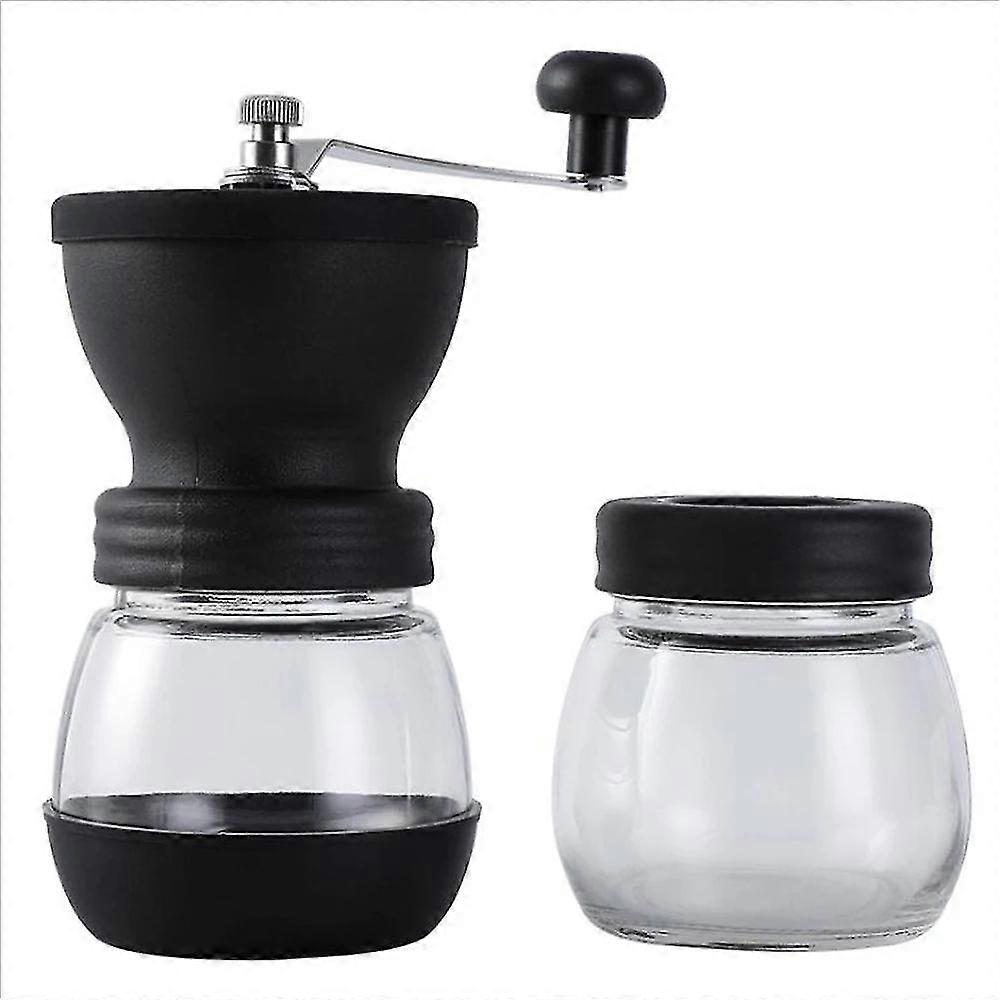 Portable Coffee Pot Coffee Machine Hand-cranked Home Coffee Grinder