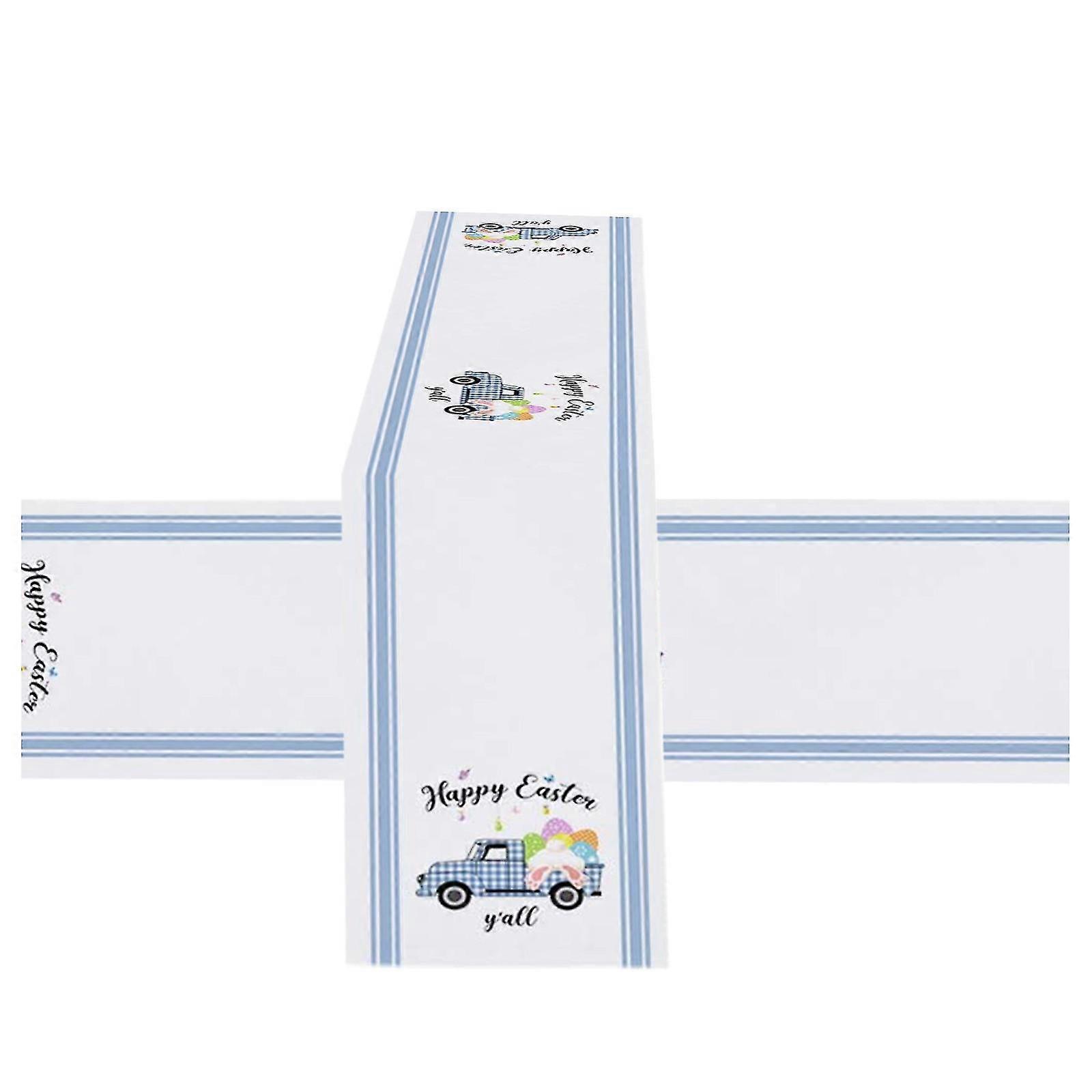 easter bunny table runner easter holiday kitchen dining table runner for home