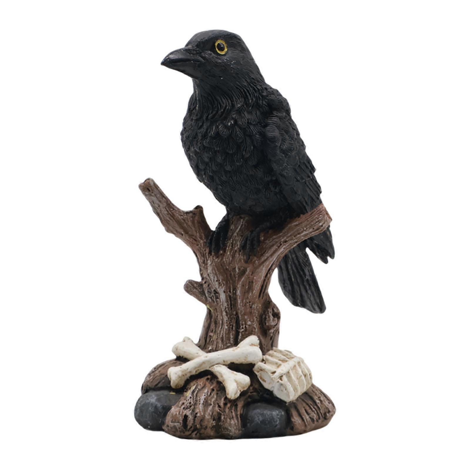 Figurine en résine cadeau Halloween statue pour centres de table Miroir de cheminée d’intérieur