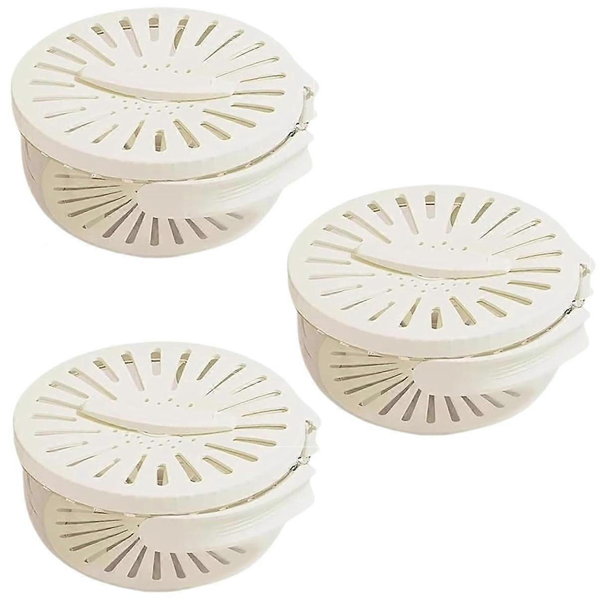 Drainage Basket Storage Box Multifunctional Drainage Basket with Cover 2-in-1 Water Filter & Filter with Handle,B
