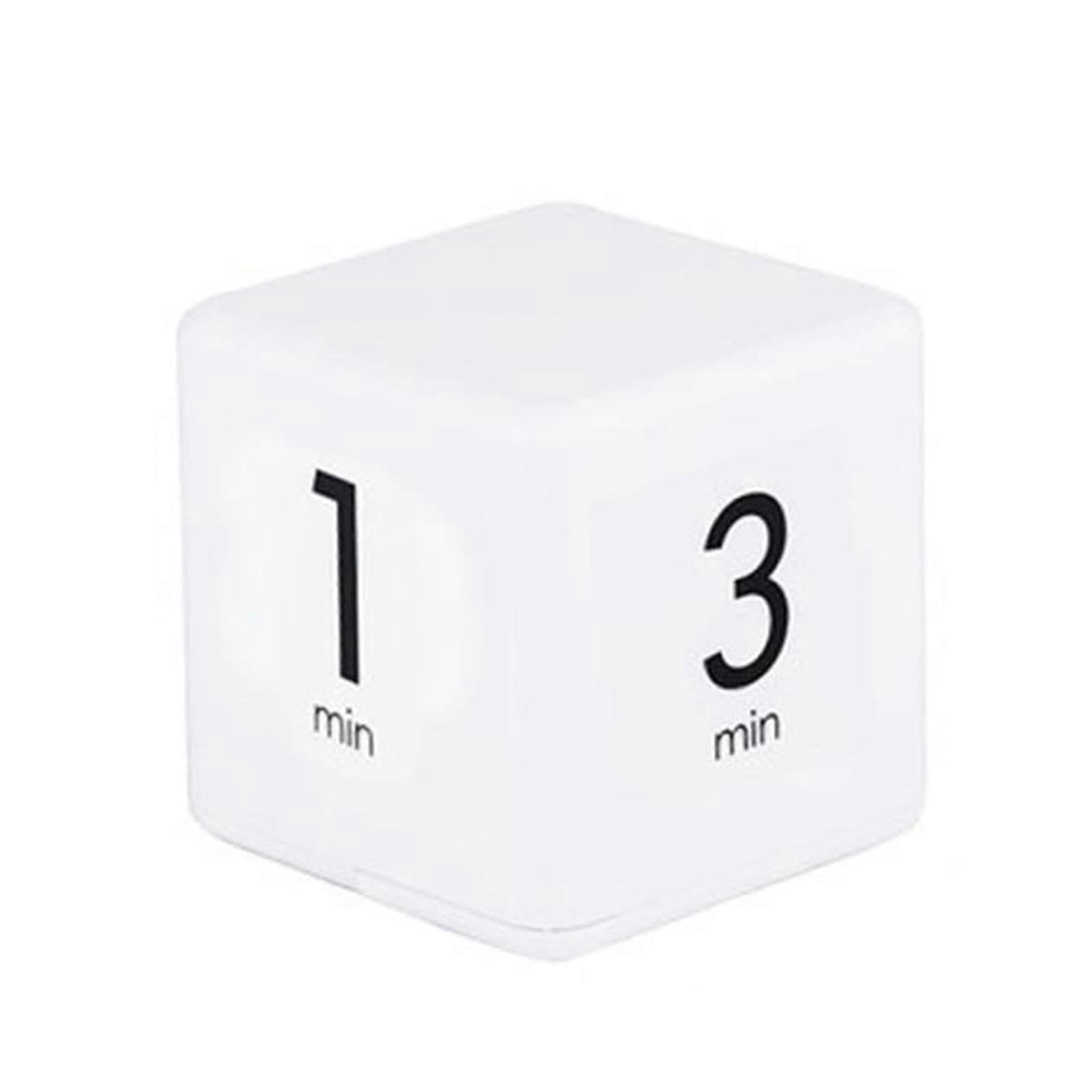 Miracle Cube Timer White Kitchen Timer Kids Timer Workout Timer Fashionable