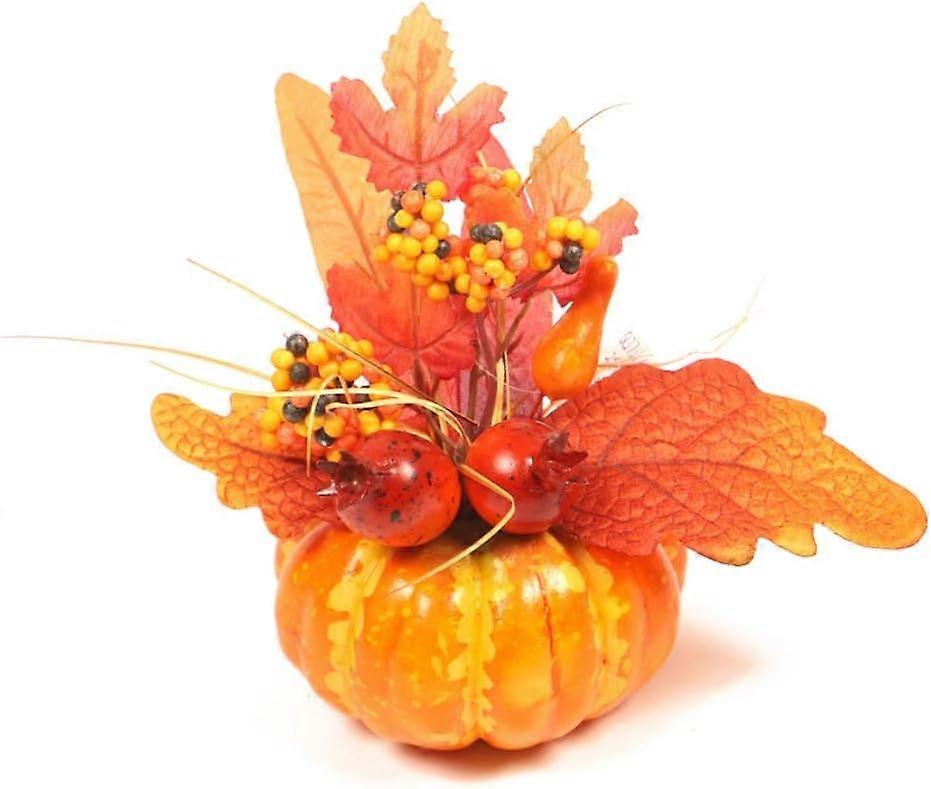 Ornament Bonsai Table Centerpiece Props, for Halloween Thanksgiving Autumn Fall Decorat PYW