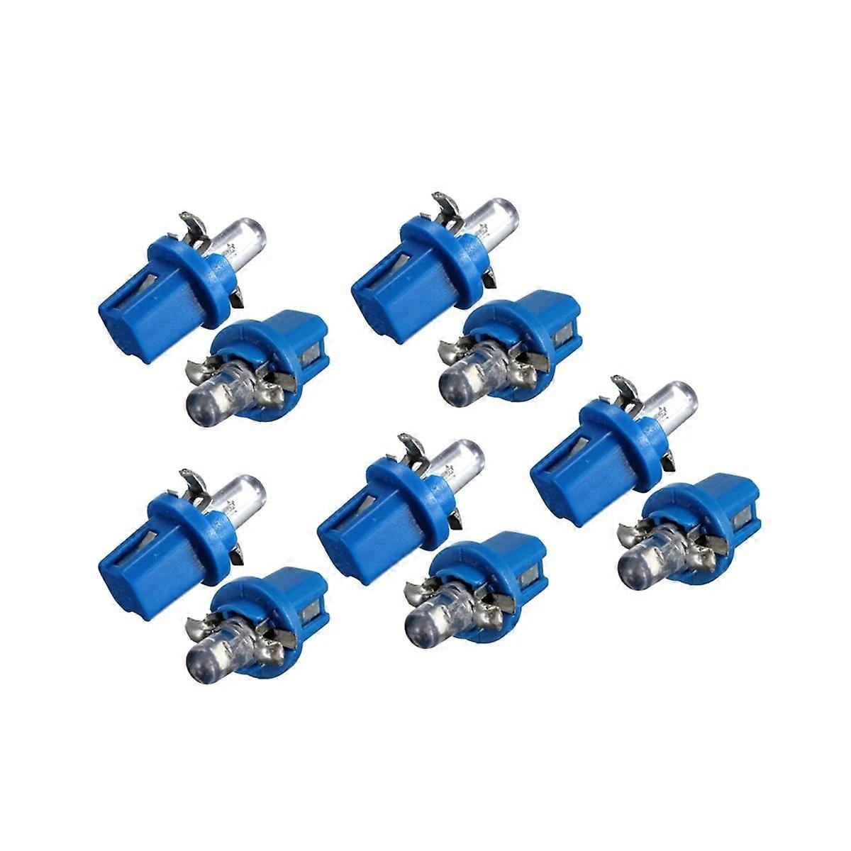 10Pcs LED Bulb Meter Dash B8-5D T5 Lamp