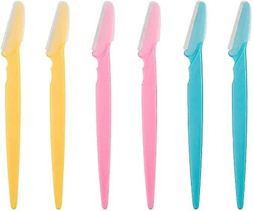 ZK-Eyebrow Razor, Eyebrow Razor, Facial Razor, Peeling Razor Blade Ladies Eyebrow Razor 6 pcs