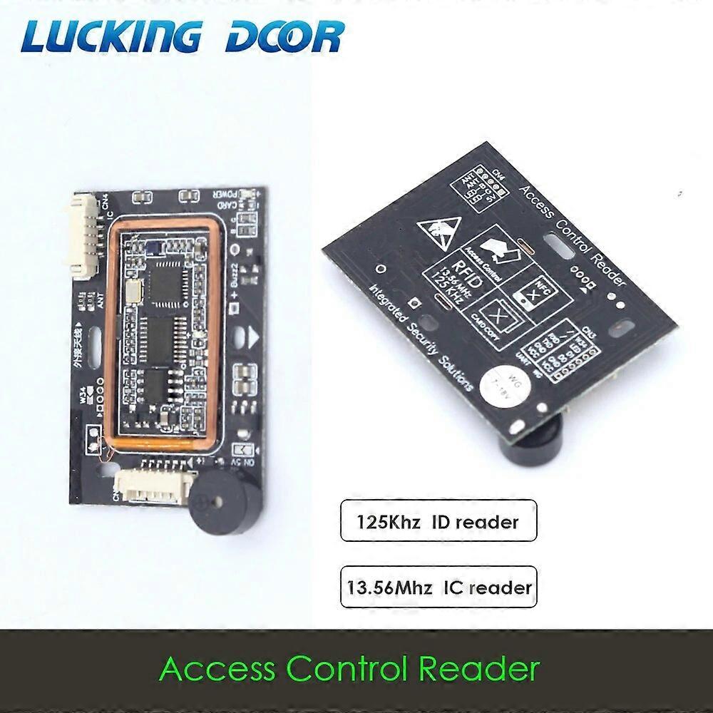 Access control inductive card reader module RFID card reader 125Khz 13.56MHZ  with Wiegand 34 reader
