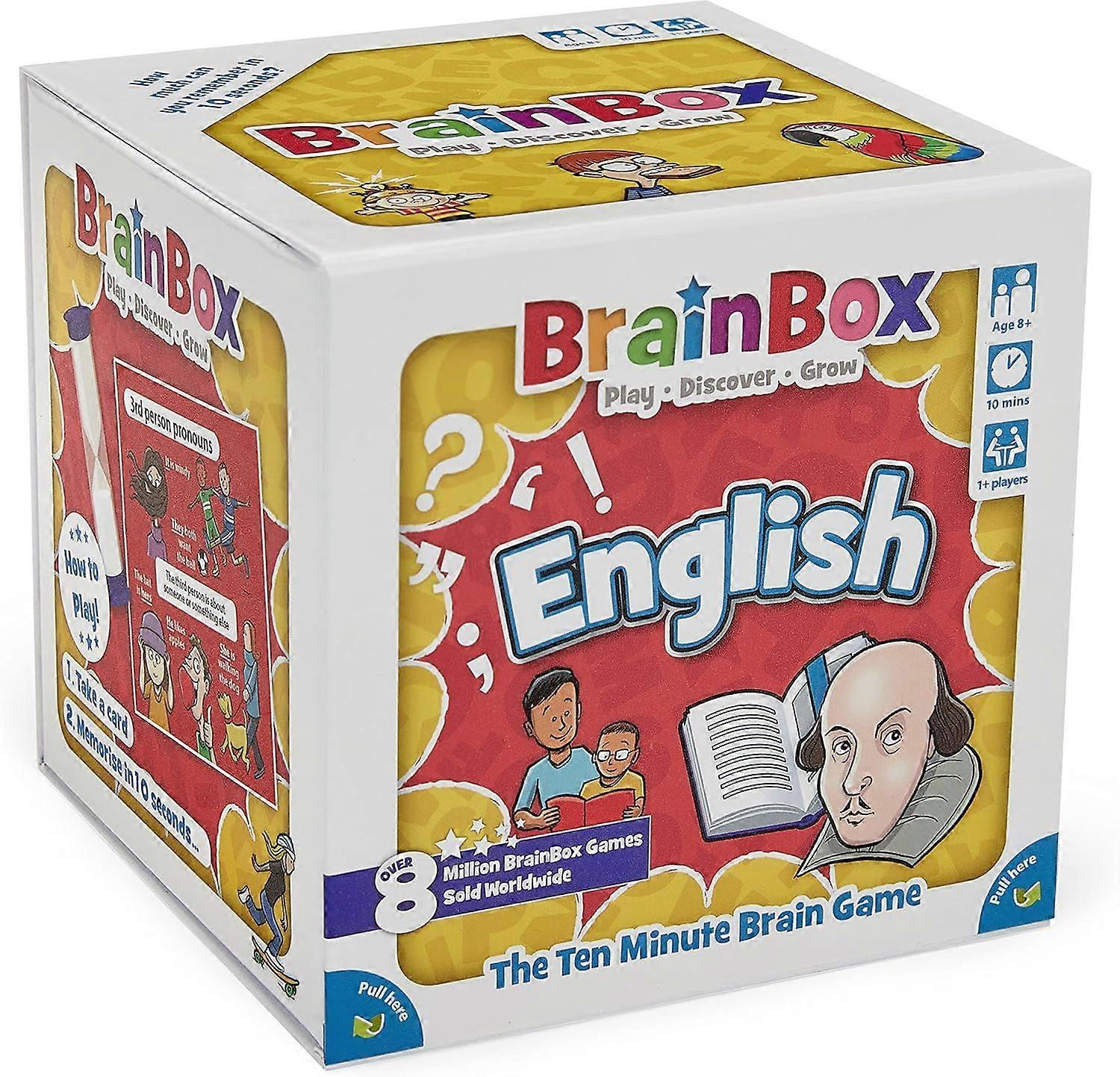 BrainBox English Card Game (Refresh 2022)