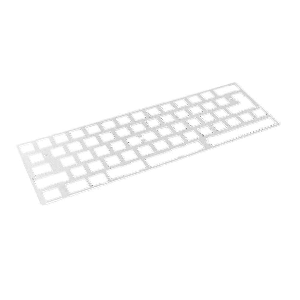 60% PC Plate for Mechanical Keyboard 2U Polycarbonate Plate