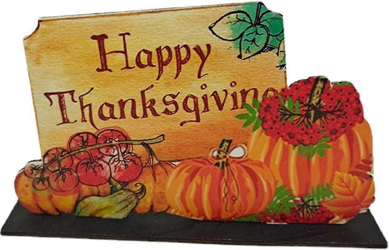 Thanksgiving Fall Pumpkin Table Decor