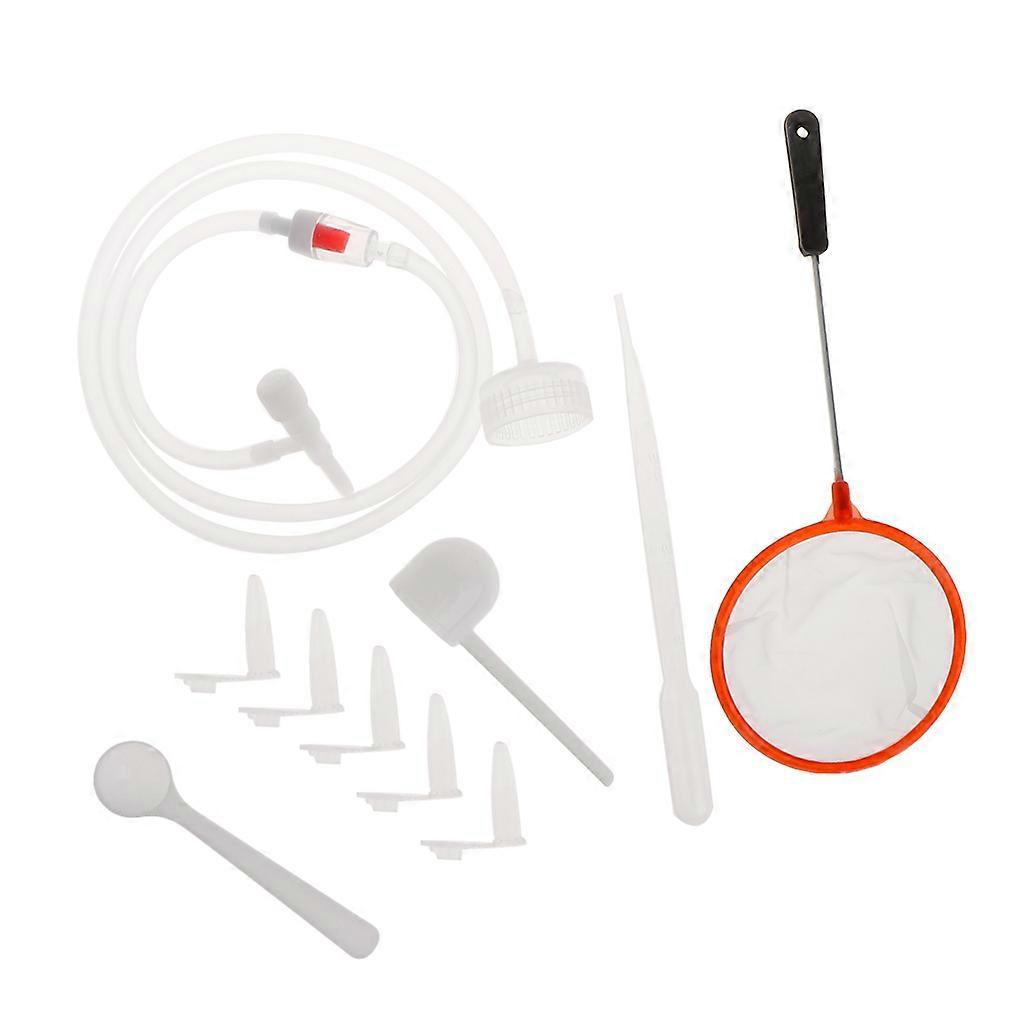 Brine Shrimp Hatchery Incubator Kit Bottle Adapters Baby Brine Shrimps Net Hose