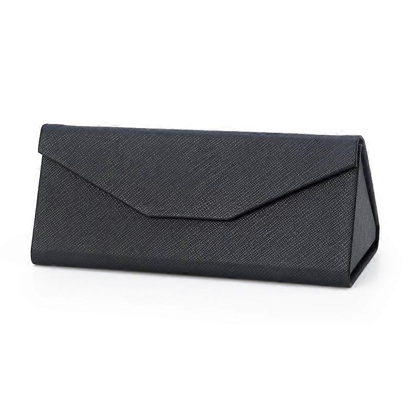 Foldable Annual Ring Print Prism Eyeglass Case Sunglasses Glasses Protective Box KAESI