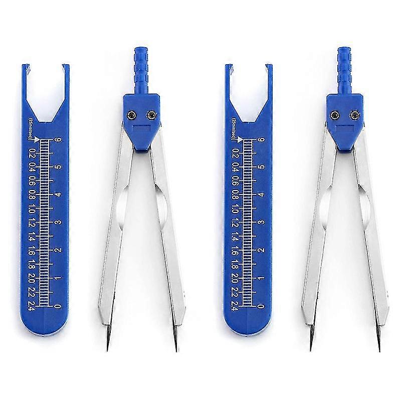 Ekg Ecg Caliper Electrocardiogram Divider, 2 Pack Measuring Tool Ecg Calipers For Electrocardiogram