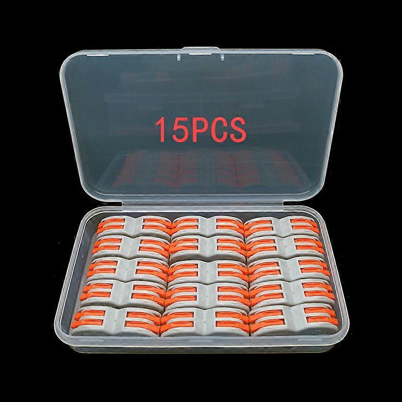 Automatic Connection Terminals, Quick Cable Wire Connector, Lever Nut Connector, Conductors Compact Wire Connectors (30 Pieces)
