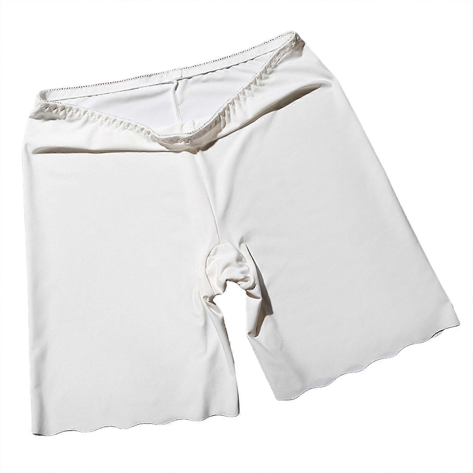Women Seamless Smooth Slip Shorts For Under Dress Comfortable Thin Short Pants