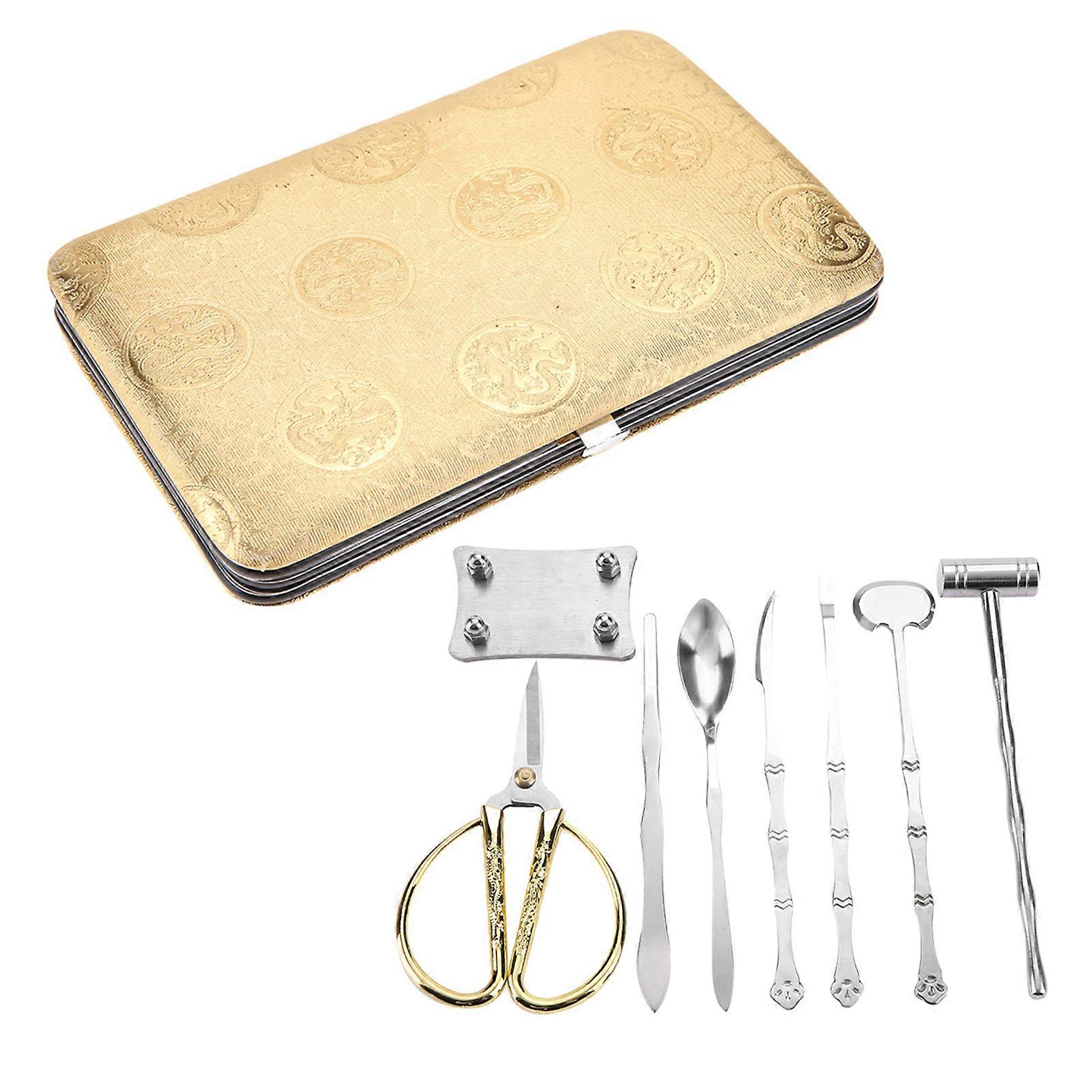 8ks Humr Krab Cracker Nástroje Nerezová Ocel Mořské Plody Dráp Sada Nástrojů Dárek