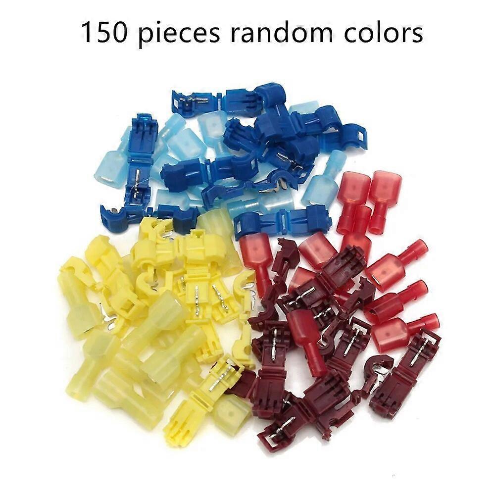 Wire Cable Connectors Terminals Crimp Lock Quick Splice T-Taps Insulated Wire Terminal Connectors Car Alarm Installation