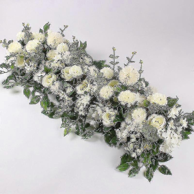 50cm Wedding Flower Wall Arrangement Artificial Flower Row Decor