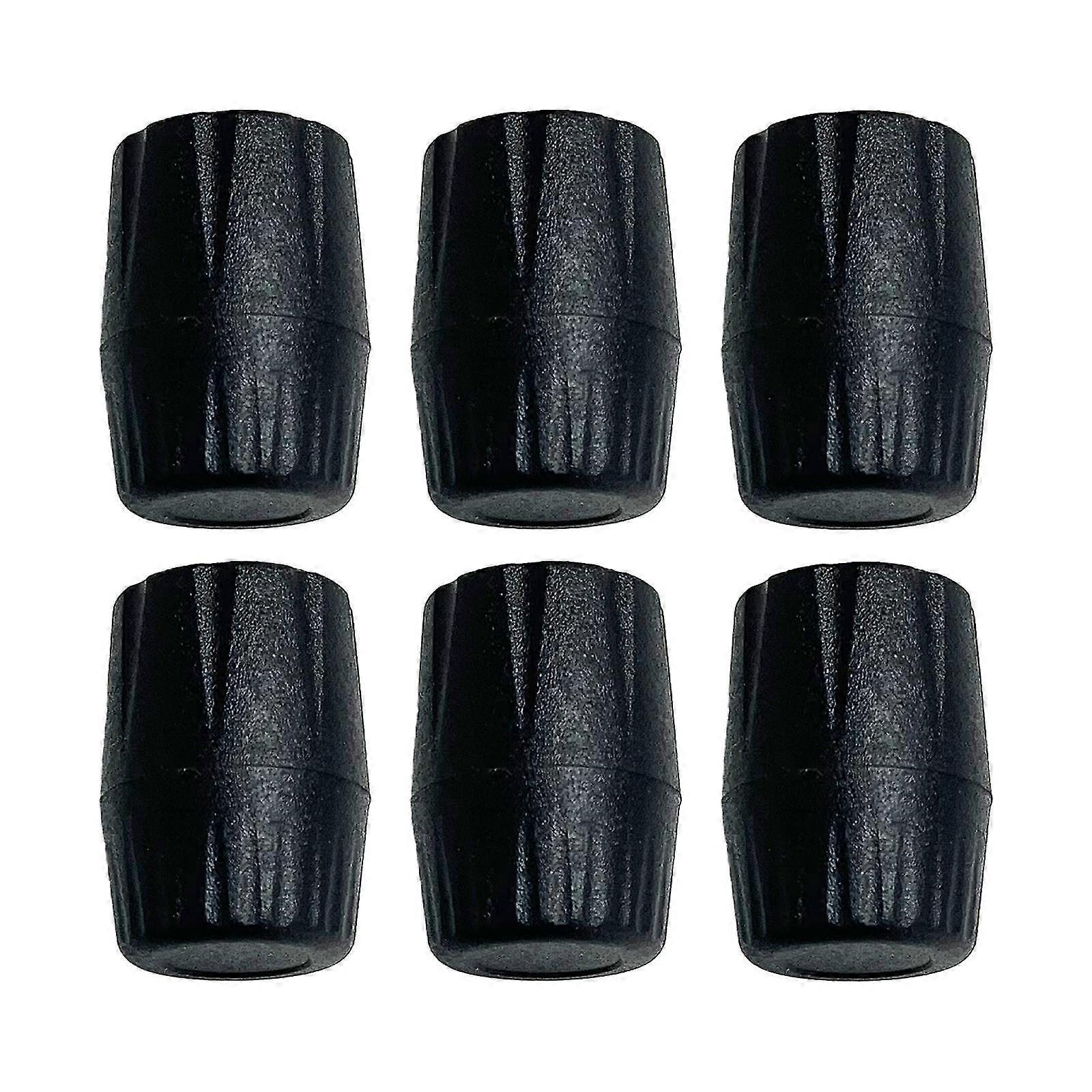 6x Microphone Rack Rubber Foot Pads Rubber Cover