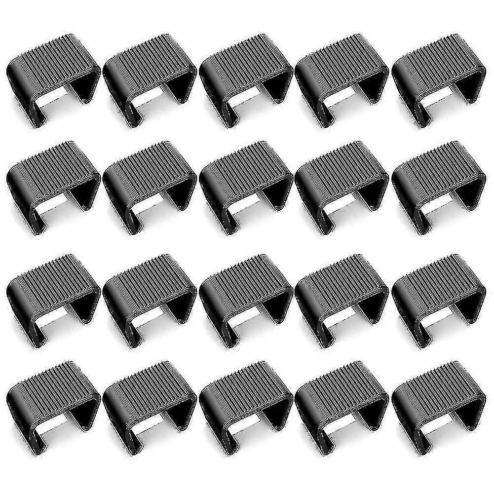 Segmenterade rotting soffmöbelklämmor, trädgårdsmöbler fästklämma