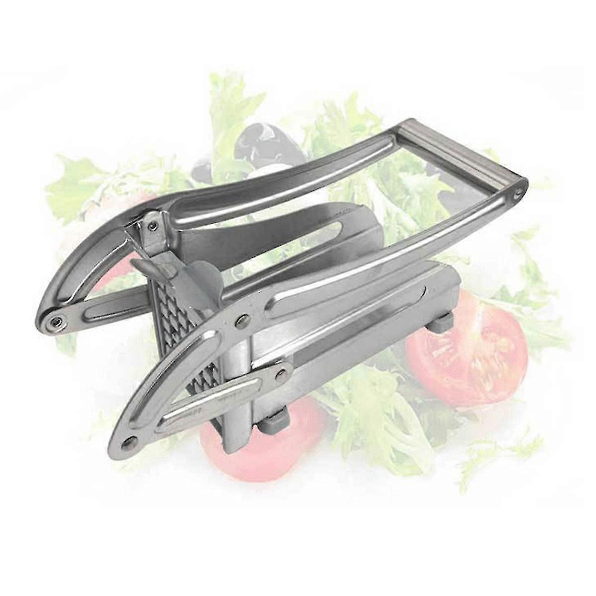 rustfritt pommes frites slicer potet chipper chip cutter chopper maker 2 blader