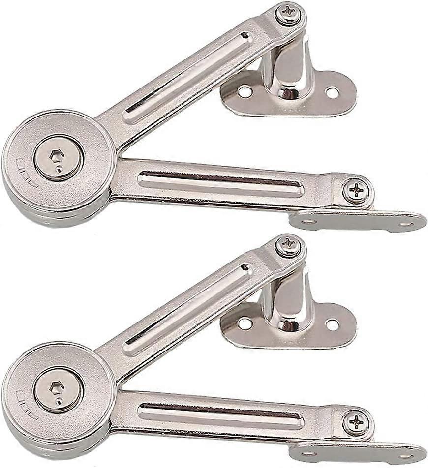 2 x [Updated] Cabinet Cupboard Furniture Door Lift Bracket Hinge Hinge - Support Up to 20KG - 75/90/110 Opening Angle - Comes with Hex Key