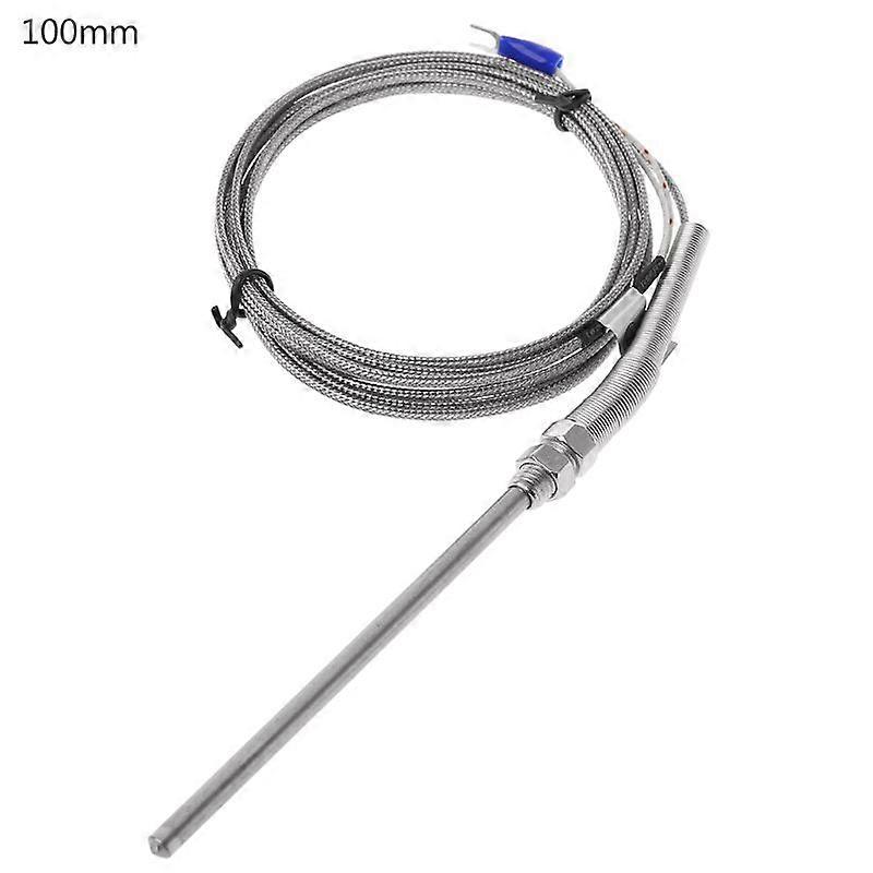2m K Type Termoelementsonde Rustfritt stål Termoelement 0-400 Celsius Temperatursensor L29K
