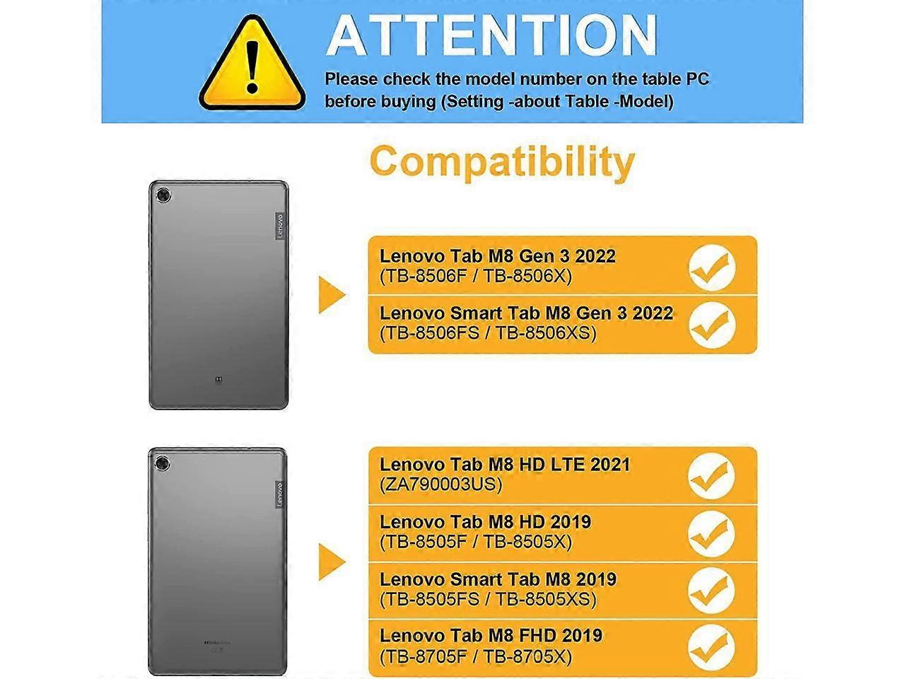 Custodia per Lenovo Tab M8 (TB 8705F/TB 8705N/TB 8505F