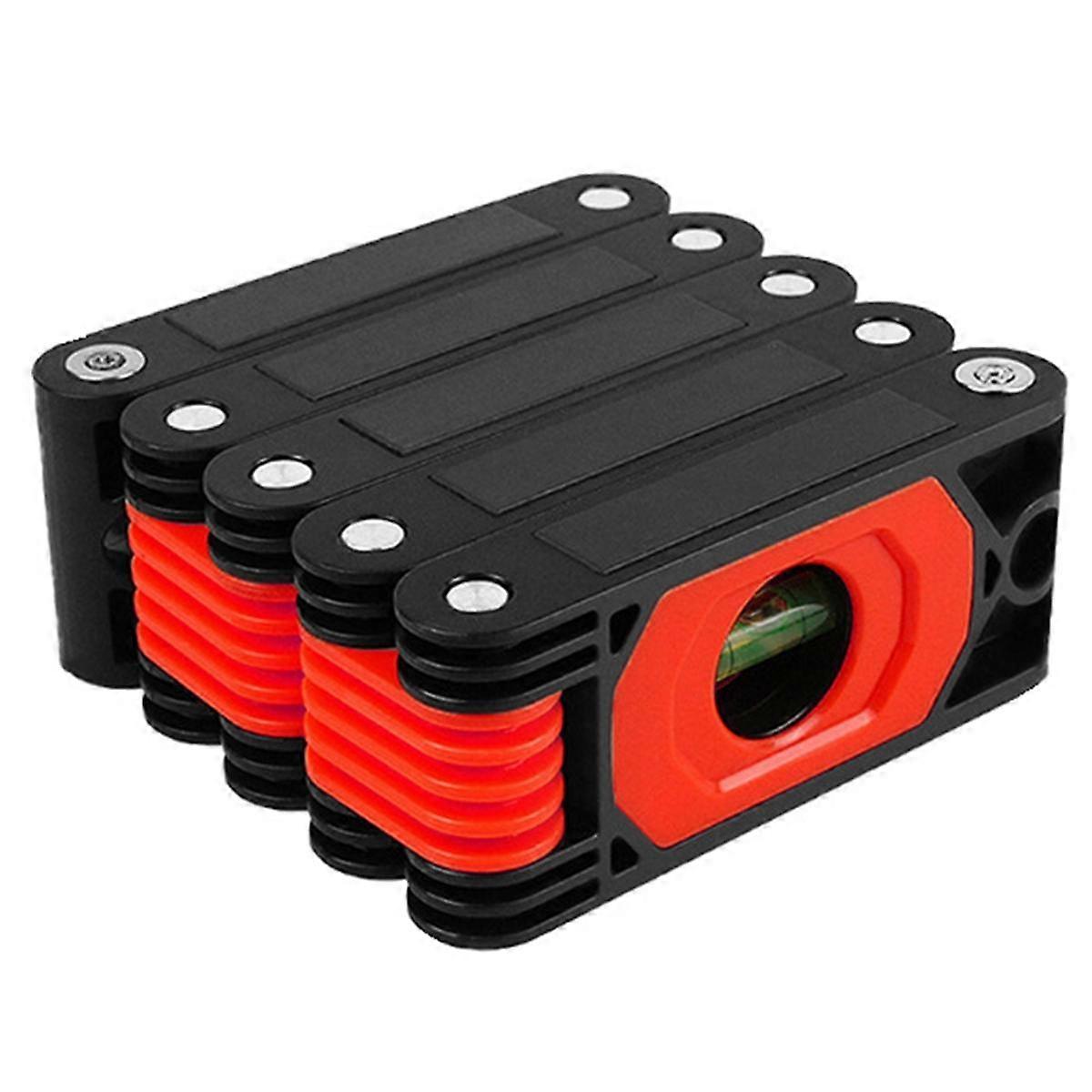 Multi-Angle Folded Level Flexible Level Multifunctional Hinged Level Foldable Measuring Balance Rul