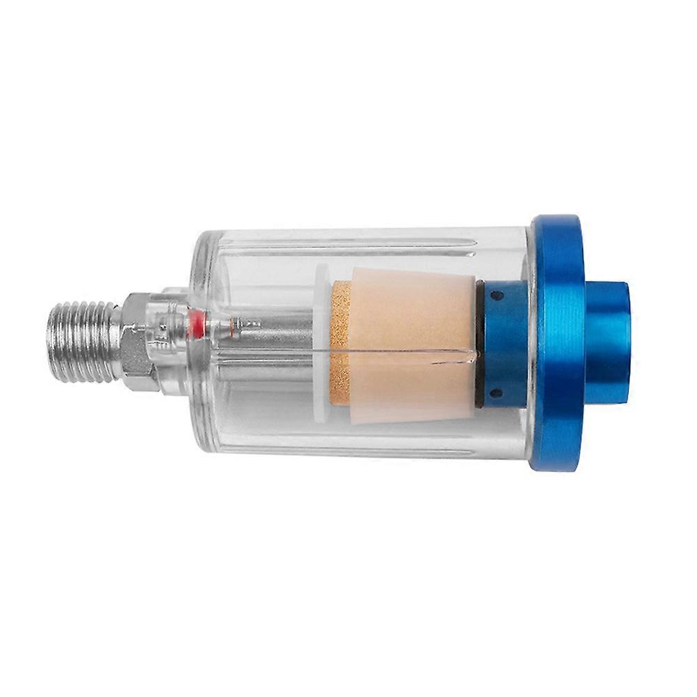 Mini 1/4in Water Oil Separator Inline Air Hose Filter Moisture Trap Compressor Sprayer Pneumatic Painting Spraying Tool Filter