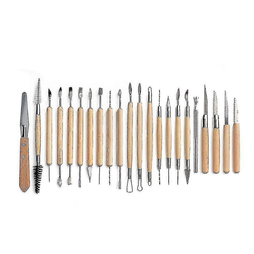 45pcs πολυμερή εργαλεία αργίλου που μοντελοποιούν τις εξαρτήσεις εργαλείων γλυπτικής αργίλου για τα ξύλινα εργαλεία διάστικσης γλυπτικής κεραμικής