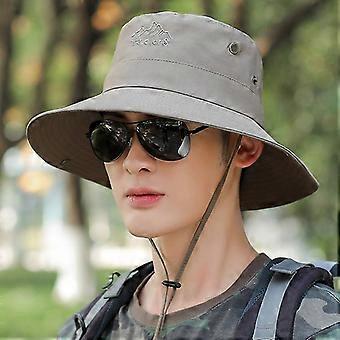 Men's Hat Panama Bucket Hat Outdoor Sun Protection Hats Men Fashion Summer Hat