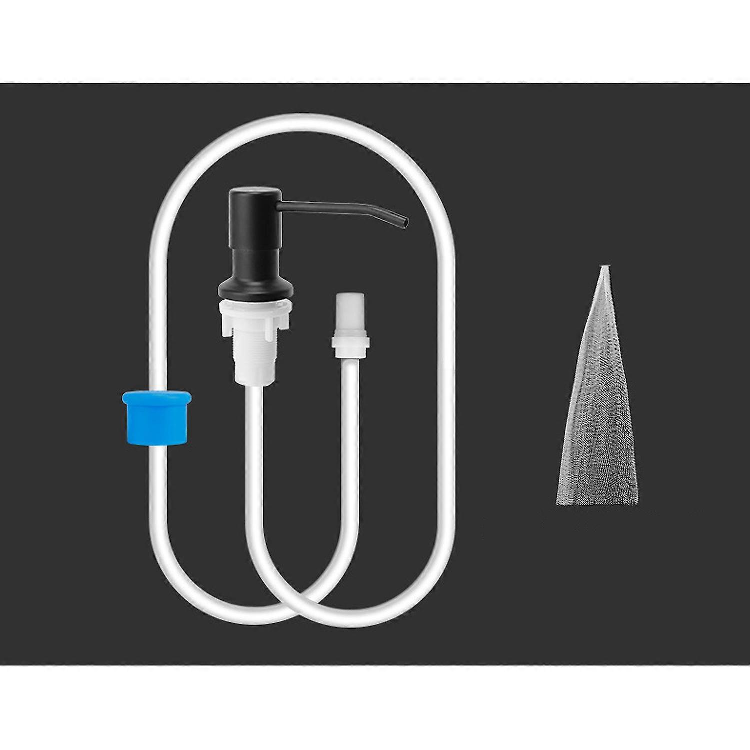 Soap Dispenser Black Soap Pump for Kitchen Sink