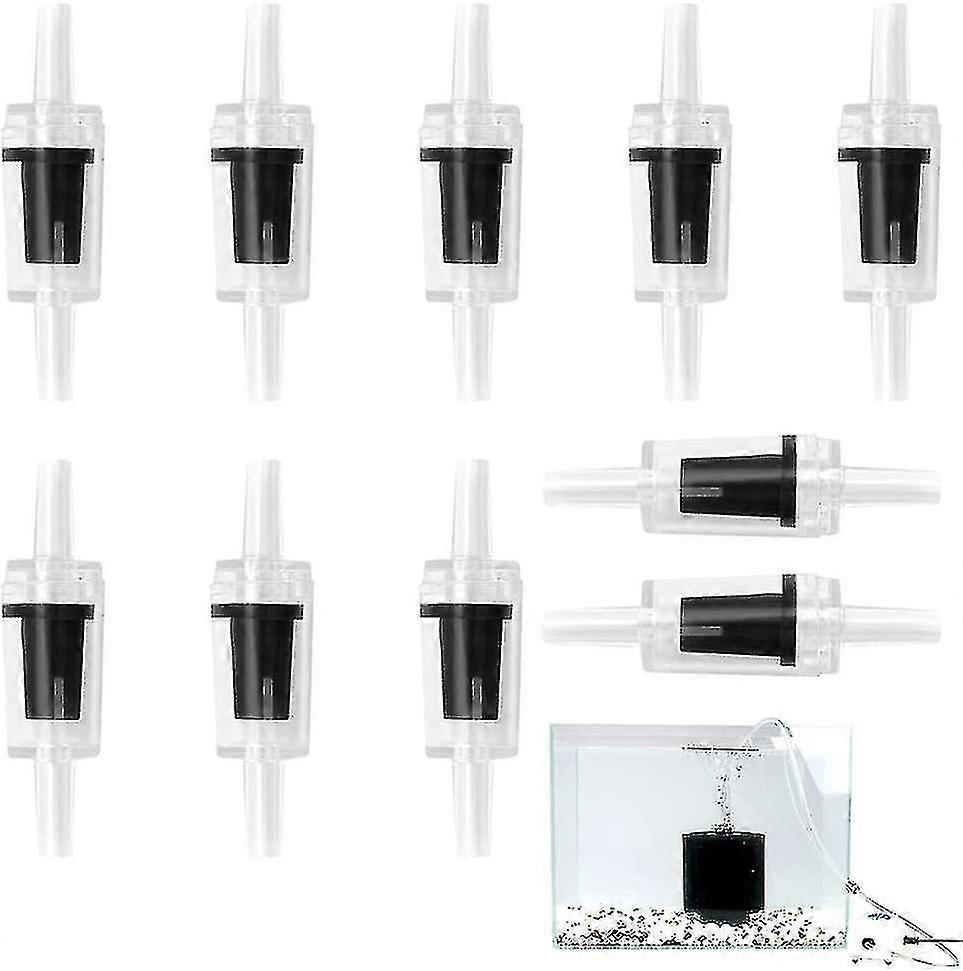 Aquarium Air Pump Check Valves,one Way Check Valve For Aquarium,aquarium One Way Check Valve,check Valve For Aquarium,black,20 Pieces
