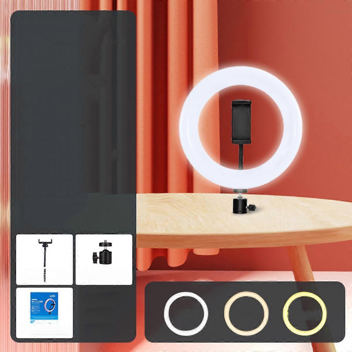 20CM Led Selfie Ring Light Dimmable Ring Lamp Photo Video Camera Light