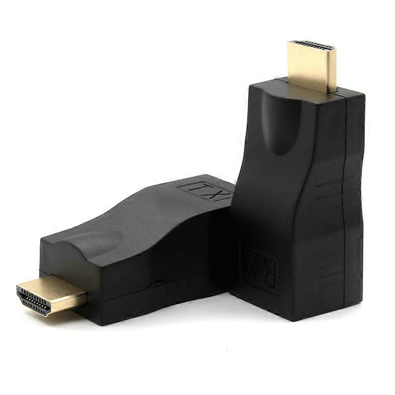 Hd HDMI הארכת כבל רשת יחיד rj45 למשדר הארכת אות רשת HDMI 30 מטר HD 1080