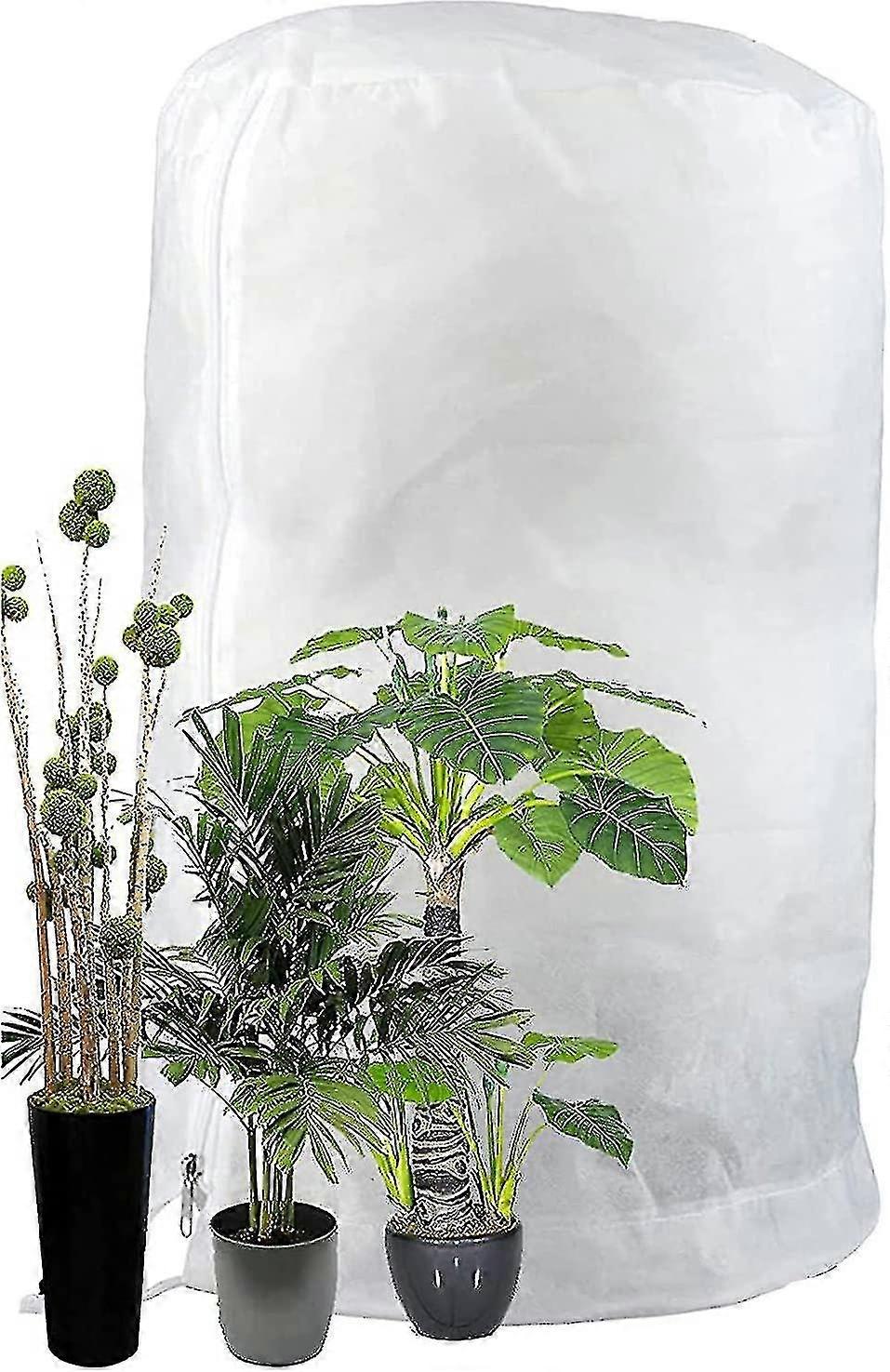 بطانية حماية الصقيع الشتوية للنباتات ، سترة صوف ساخنة مقاومة للدموع كبيرة للنباتات غطاء شجرة حديقة بطانية حماية النبات XXF