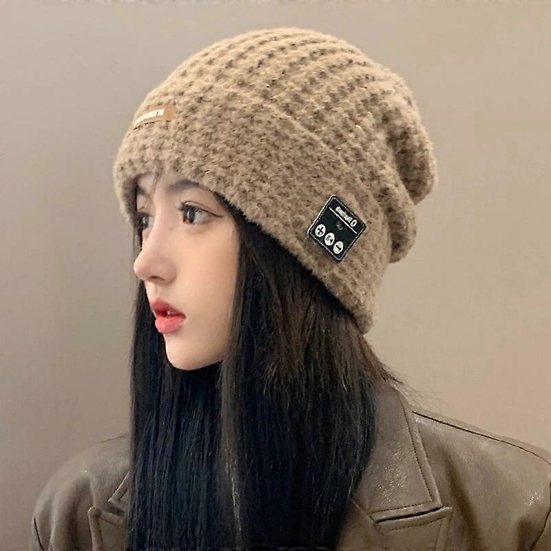 Bluetooth-compatible Beanie, Gifts for Men, Women, Hat with Built-in Wireless Headphones,Gifts for Christmas,Birthday
